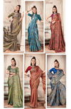 Mishu Vol 2 By Vallabhi Designer Brasso Printed Sarees Wholesalers In Delhi